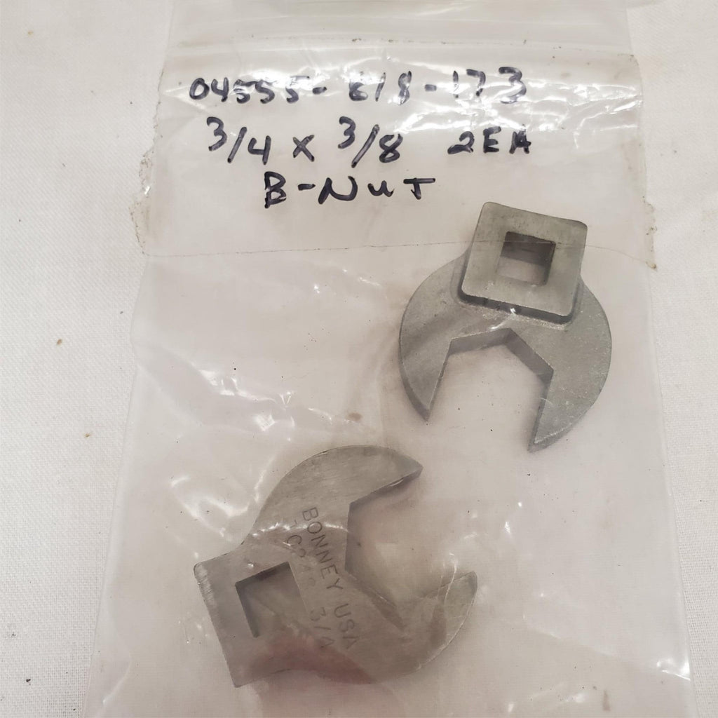 Lot of 8 Crowfoot Open End Wrench LOT-728