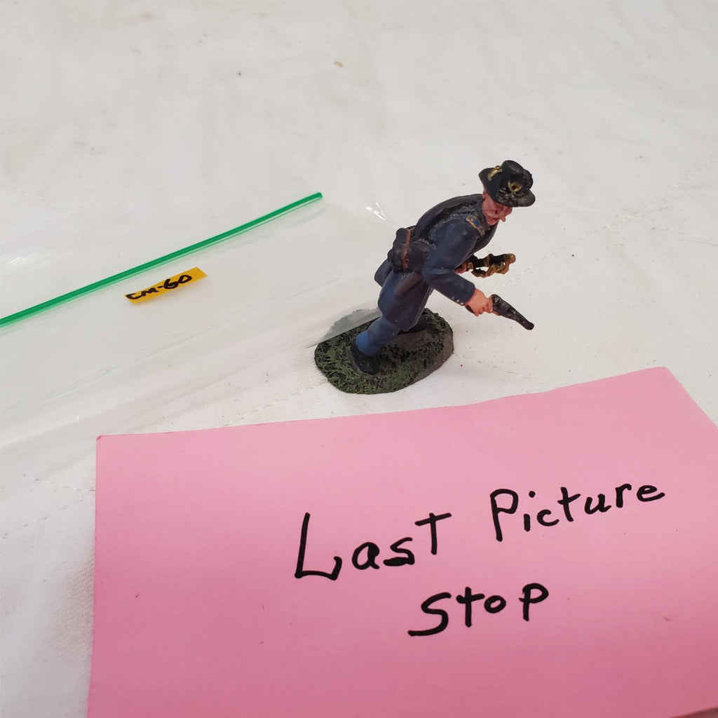 Hand Painted Metal Toy Soldier Civil War 0741L CM-60