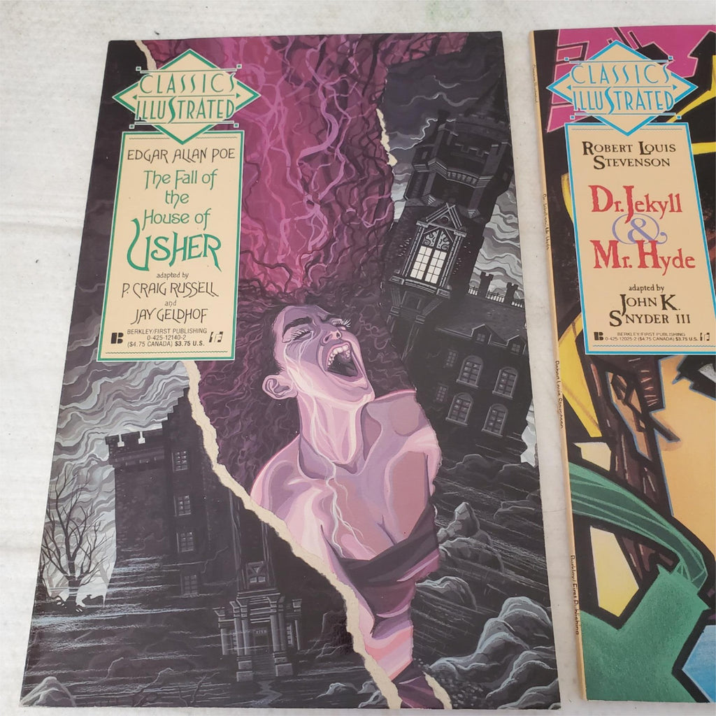 Graphic Novel Comic Book Classics Illustrated Dr Jekyll & Mr Hyde John Snyder