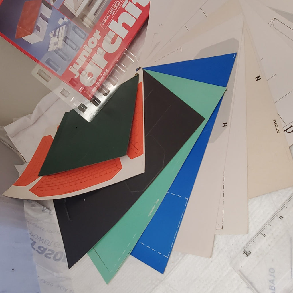 Junior Architect POWERTECH Drafting Interior Decorating Design Set