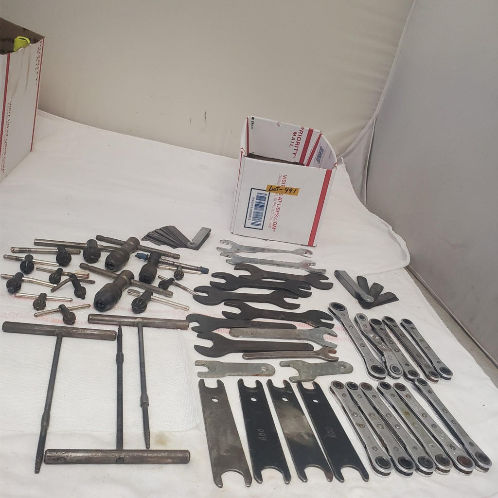 Lot of 46 Heavy Duty Tool Assortment Multi Head Wrenches LOT-491