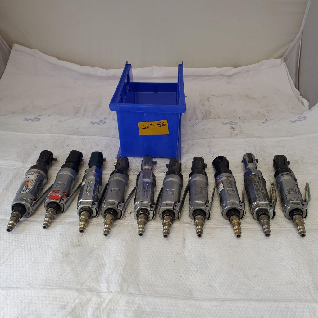 Lot of 10 Heavy Duty Air Pneumatic Ratchet Wrench Blue Point/Ingersoll Rand #56