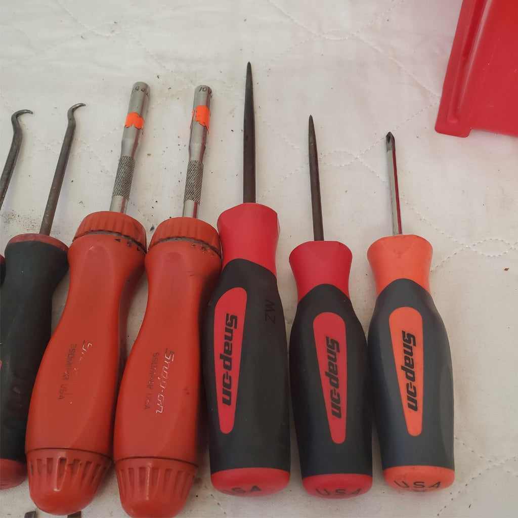 Lot of Snap-on Assortment of Various Screw, Shank & other Drivers LOT 542
