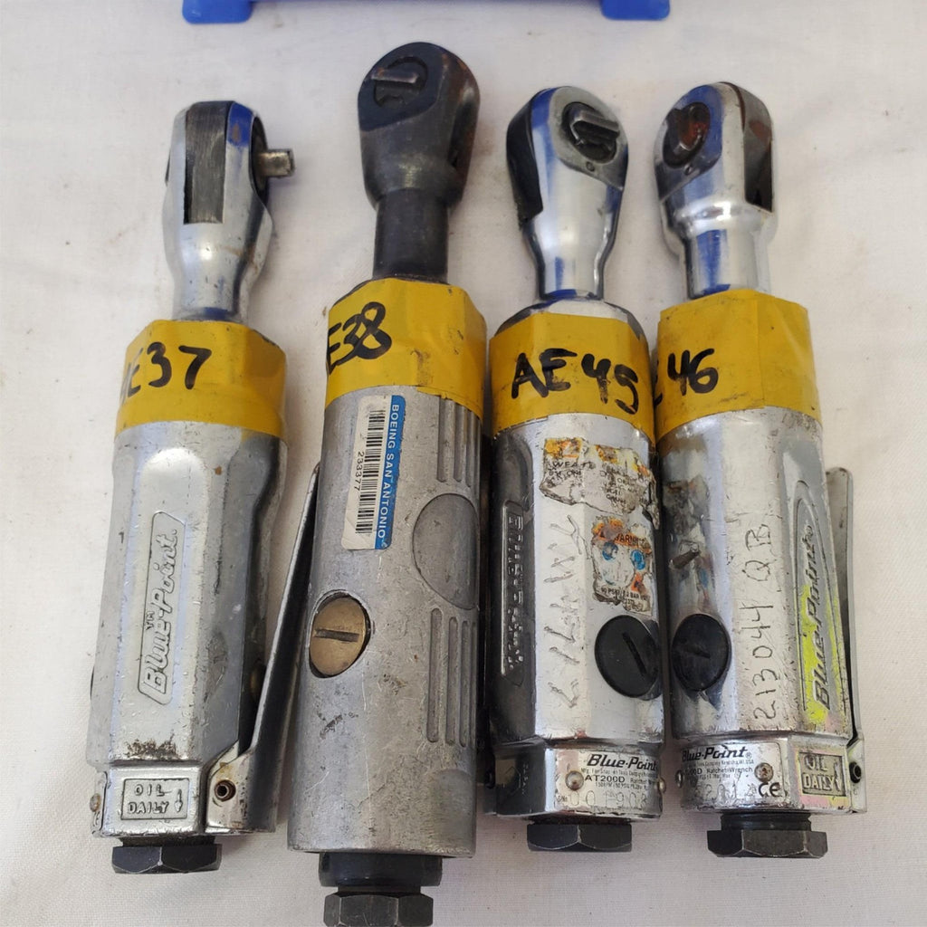 Lot of 3 Assoretd Heavy Duty Pneumatic Air Ratchet Wrench  LOT-158
