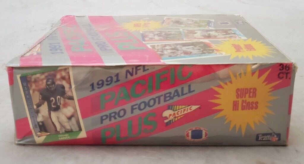 NFL Pacific 1991 Pacific Pro Football Plus Box ovp 14Cards/36Packs