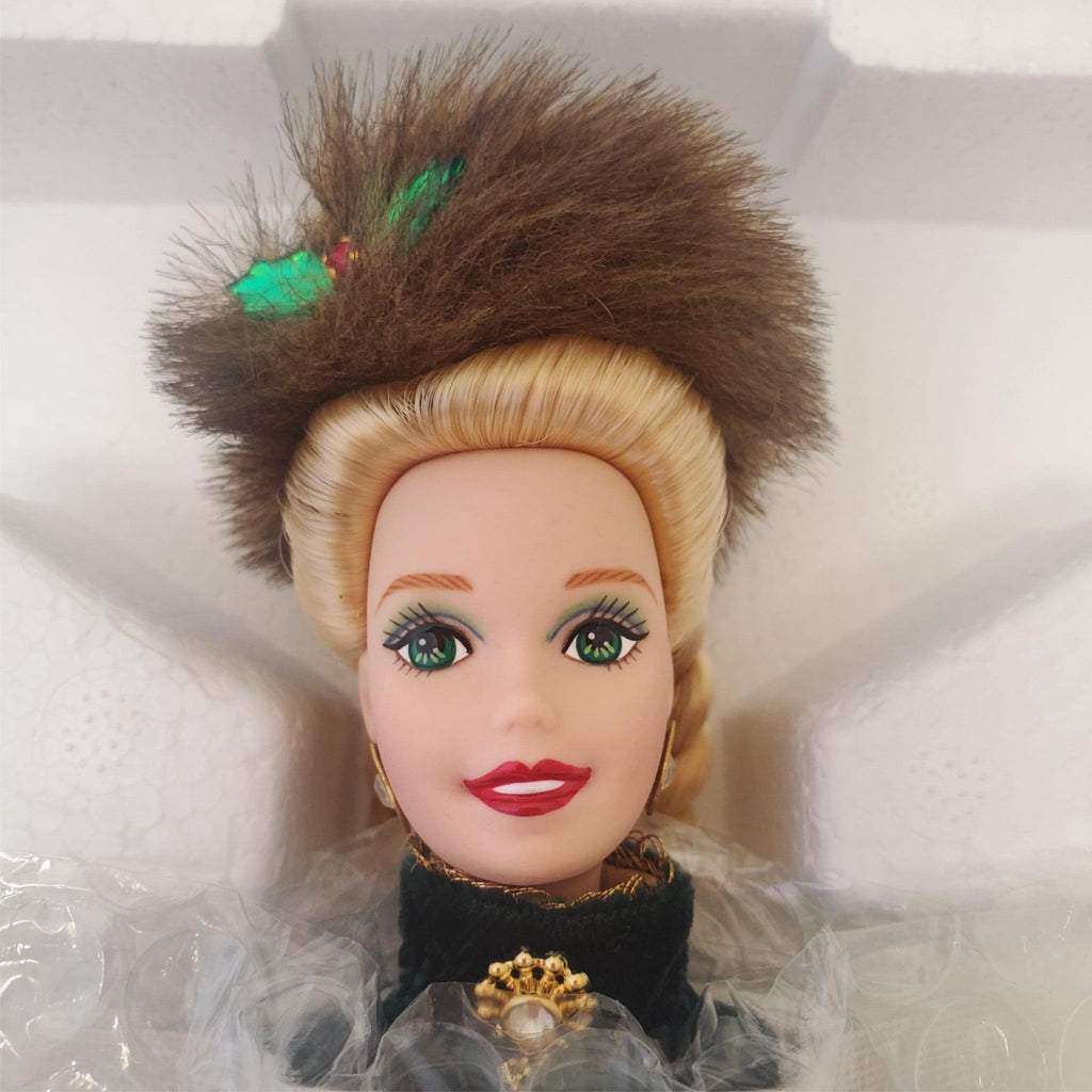 Barbie 1996 - Holiday Caroler Doll - Porcelain Barbie Collection