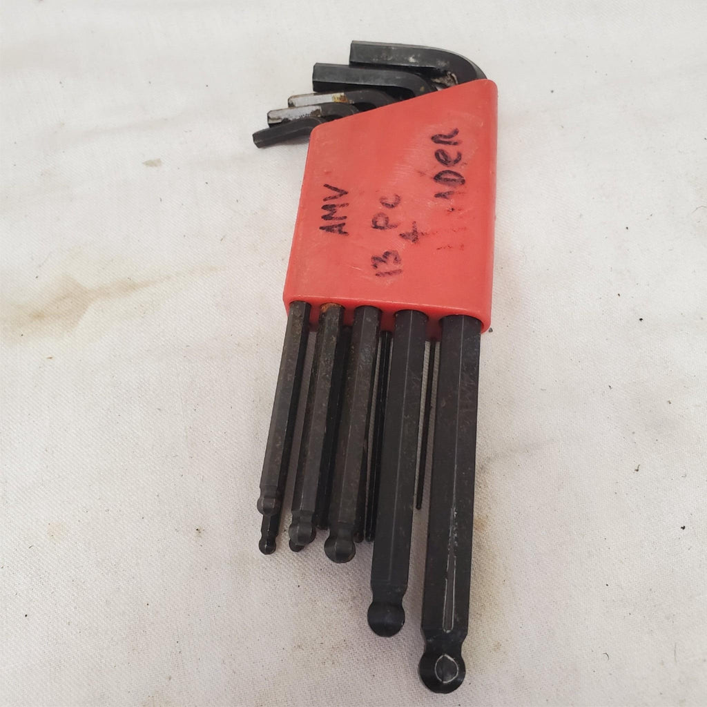 Lot of 13 Snap-on SAE Ball End Key Allen Wrench Set LOT-876