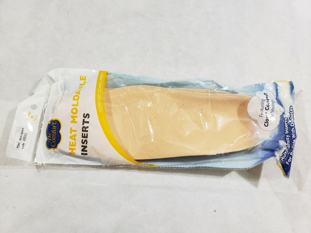 Dr. Comfort Multi-Density Heat Moldable Inserts w/ Cloud Contour Tech Size 10.5M
