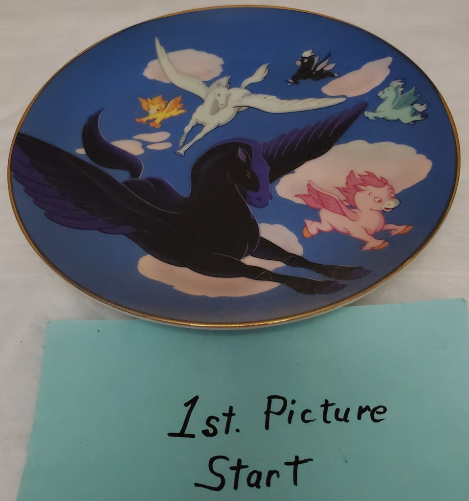 Disney Fantasia 50 Years Plate 6.5" Beethoven’s 6th Pastoral 1940–1990 LE