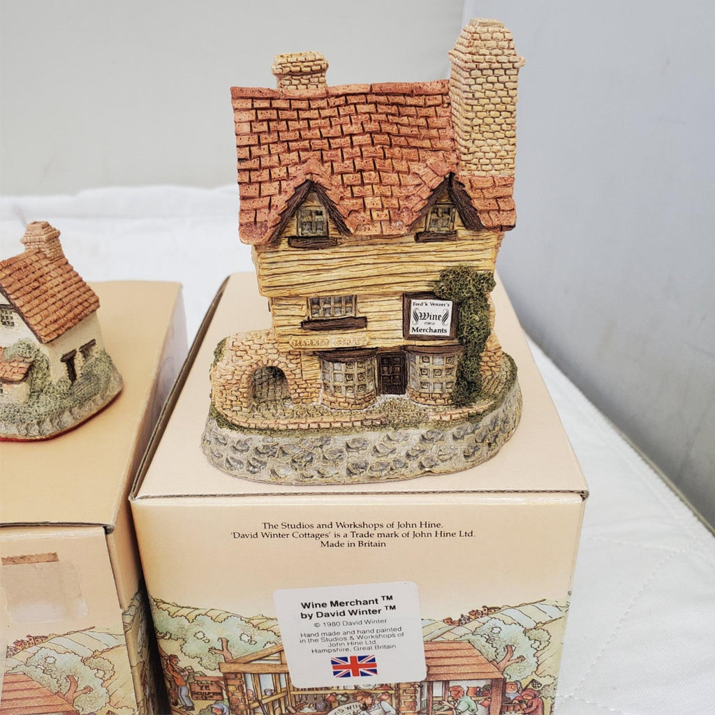 David Winter's Craftsman Cottage & Wine Merchant Cottage