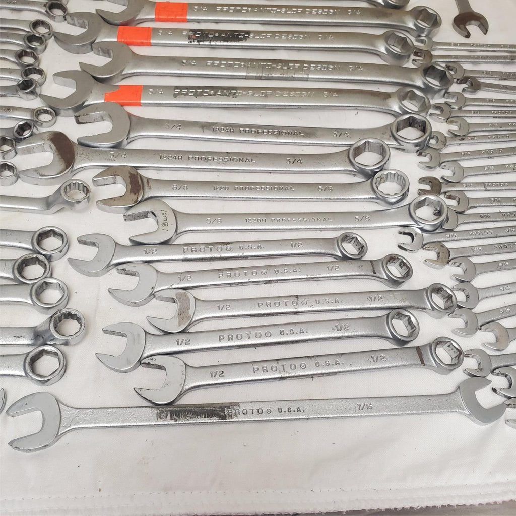 Lot of Assorted Proto Wrenches Set LOT-357