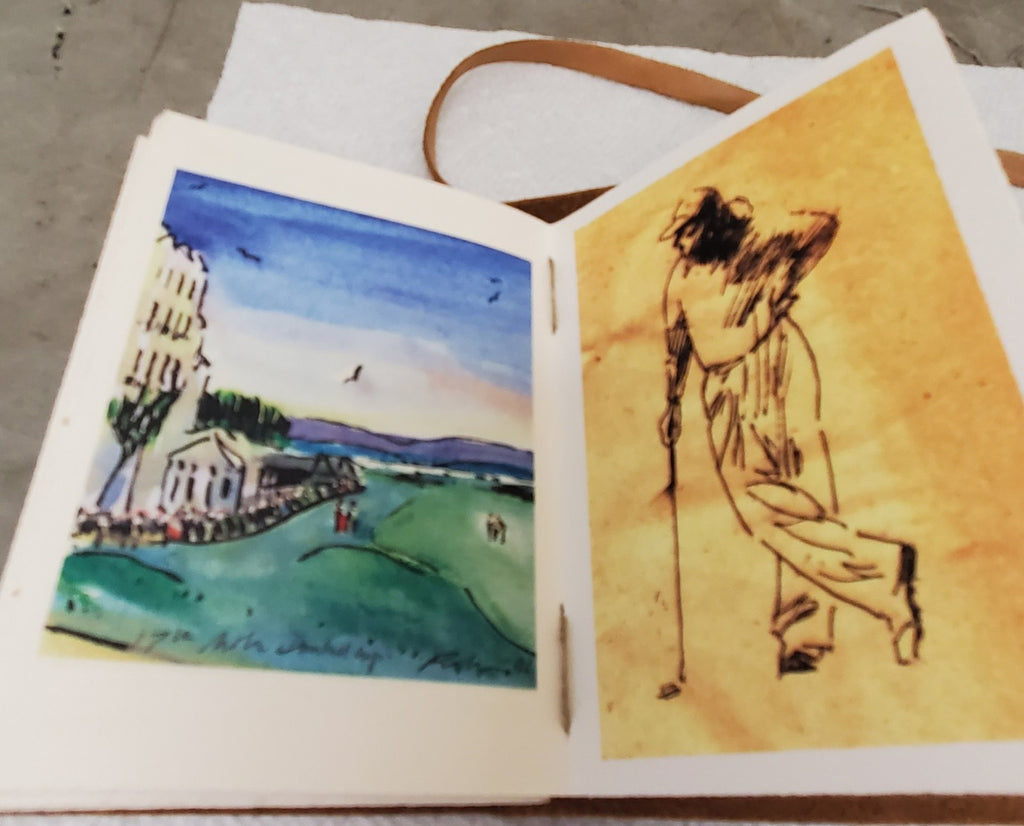 Limited edition 73 of 200 Replica of Howard Rileys Mini Sketchbook