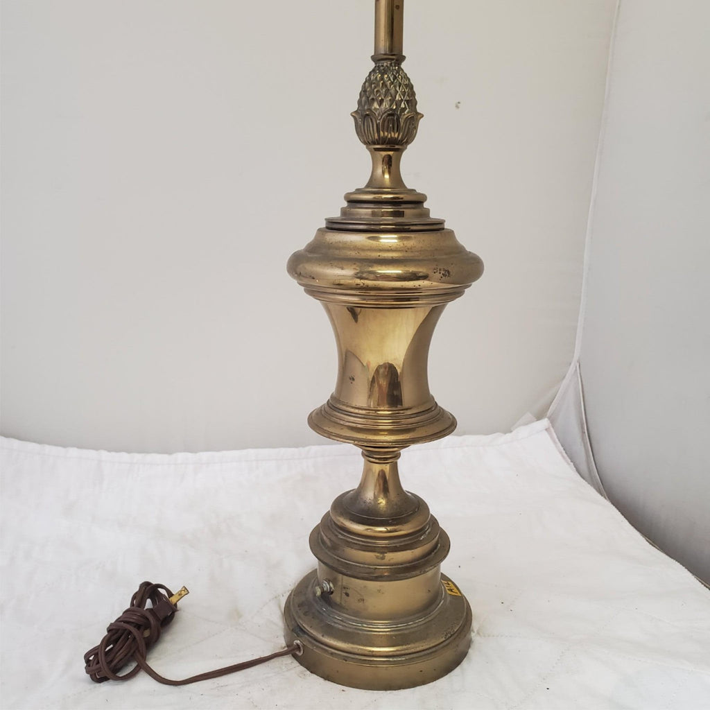 Vintage Stiffel Solid Brass Portable Table Lamp A12
