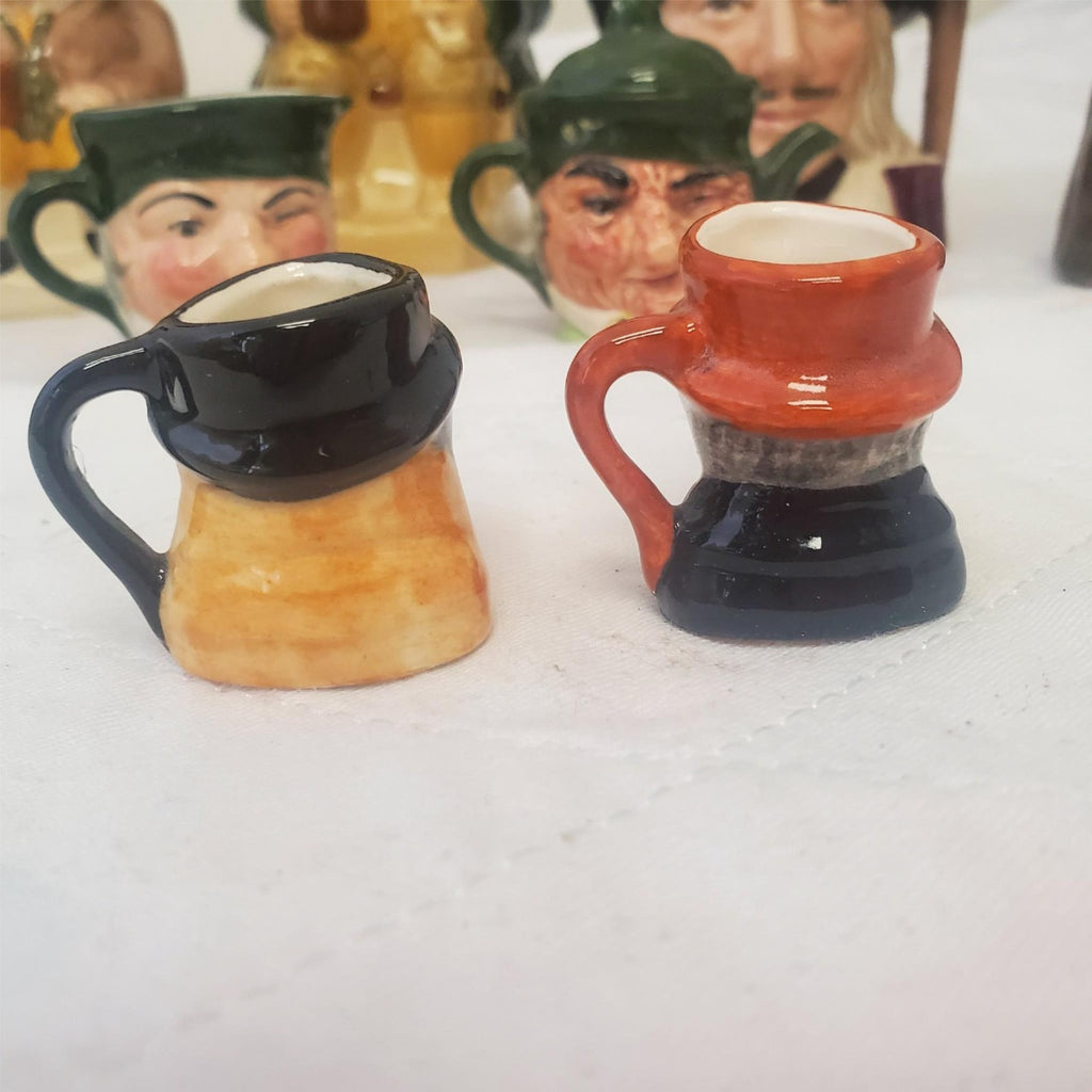 Assorted Toby Jug & Royal Doulton Aramis Three Musketeers Ceramic Cups 