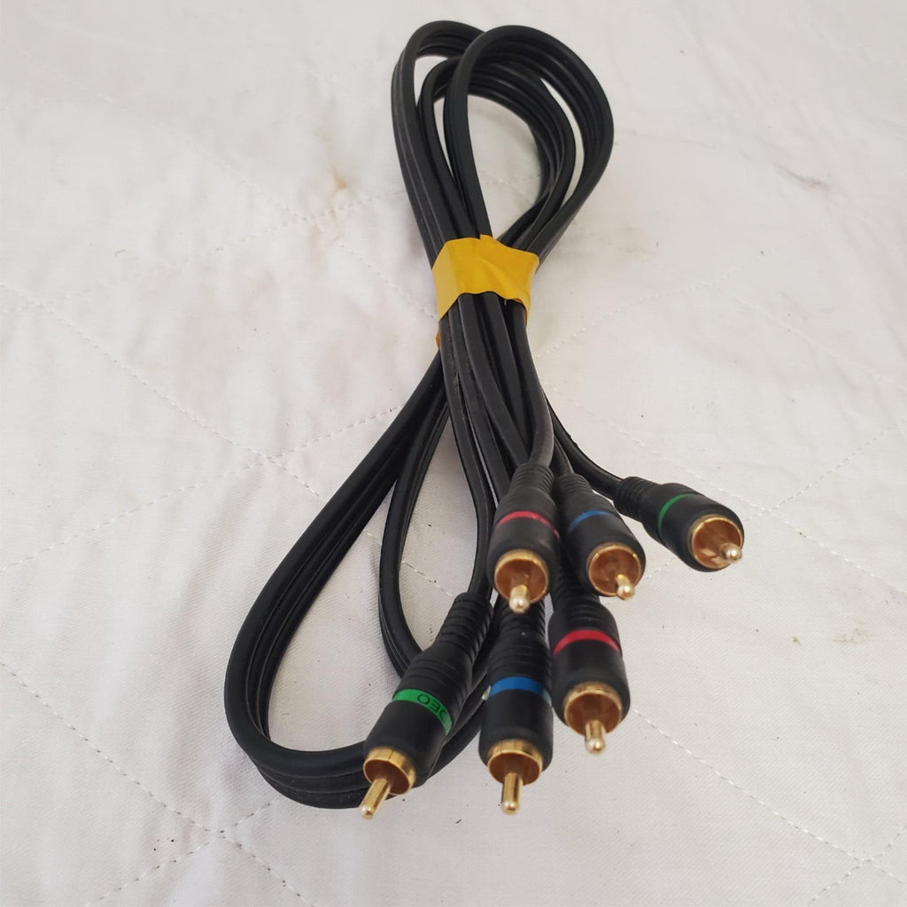 Multi Brand Compatible 3-RCA Component Video/Audio Cable W18