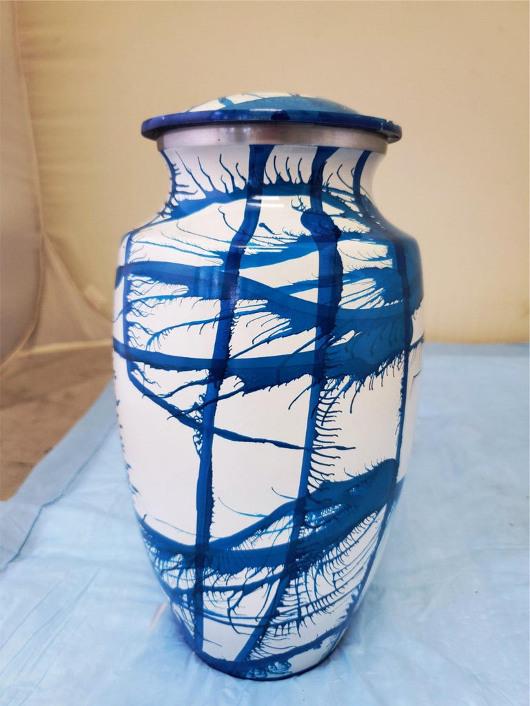 Modern Beautiful Design Handcrafted Urn for Human Ashes - BAI-7710NK