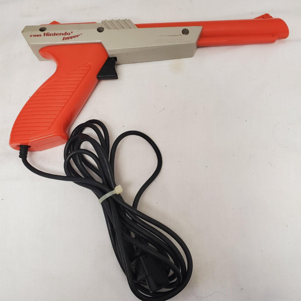 1985 Nintendo Zapper NES-005 Orange Light Gun