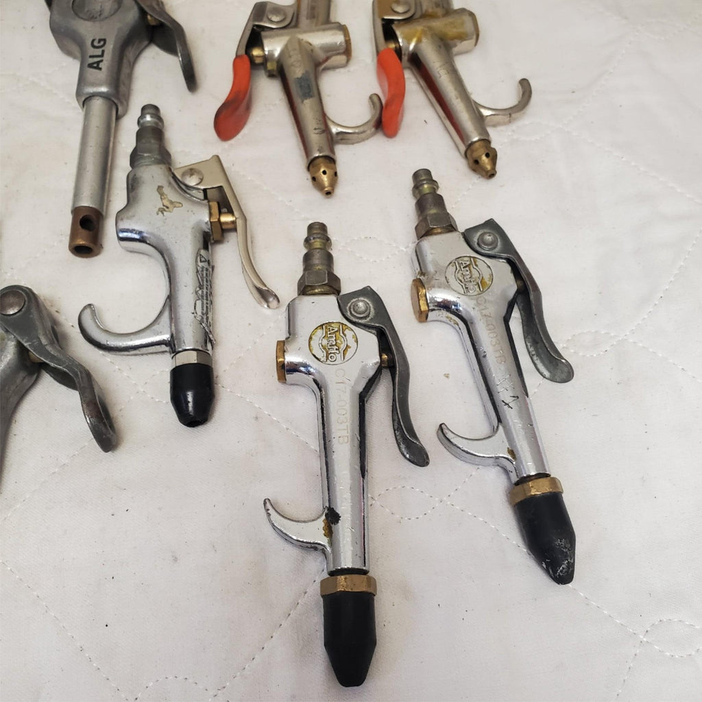 Lot of 9 AHMO ALG Steel Pneumatic Air Gun LOT-821