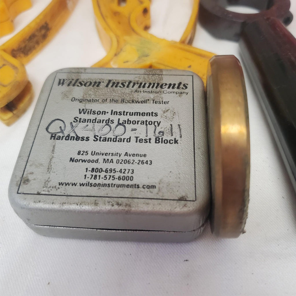 Lot of Knife Sharpener Wilson Instruments Test Block Sonic Blast