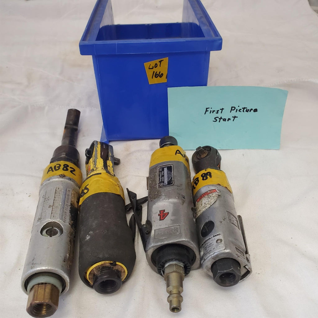 Lot of Assoretd  Pneumatic Air Ratchet Wrench & Nut Runner  LOT-166