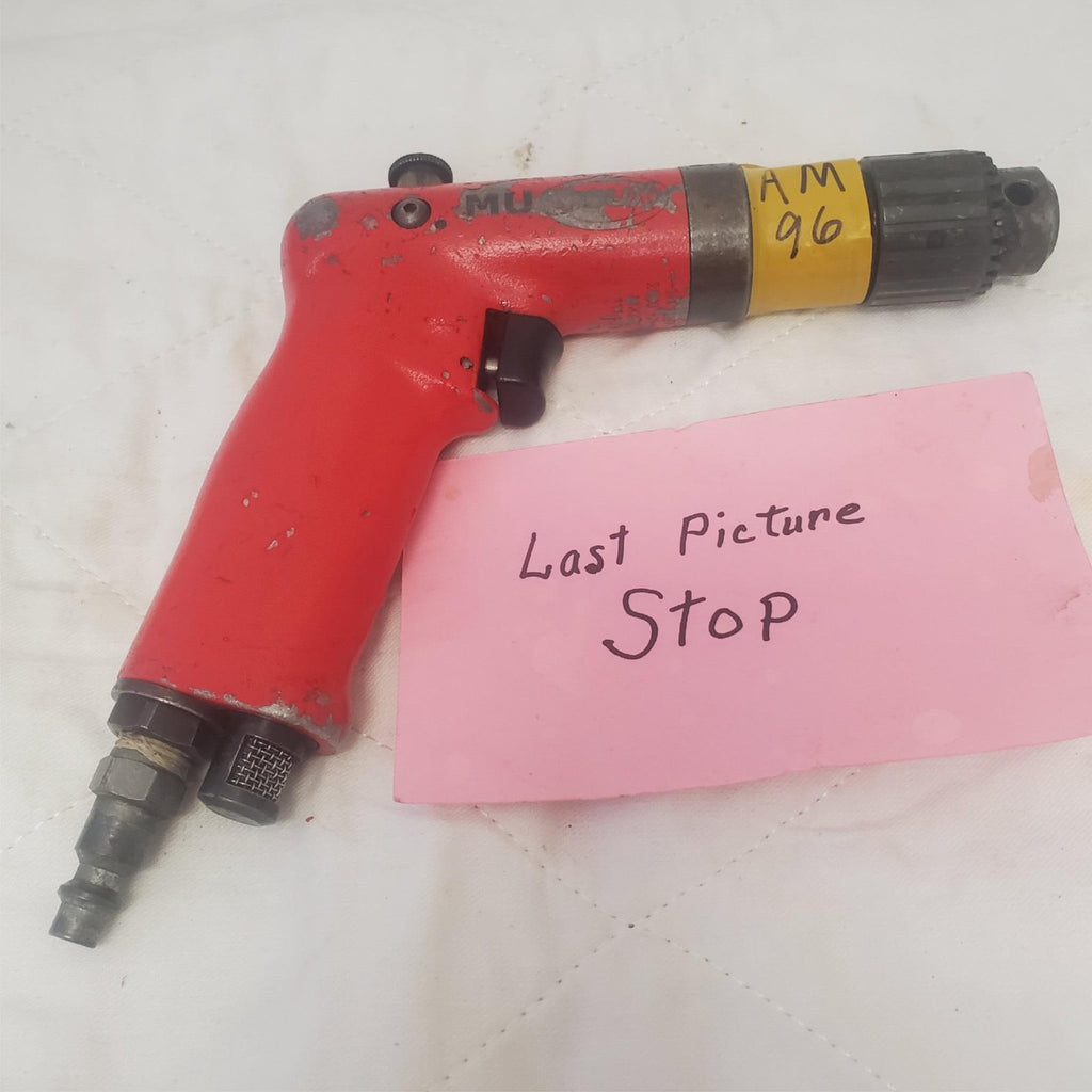 Sioux Tools Industrial Pneumatic Inline Air Drill Red AM96