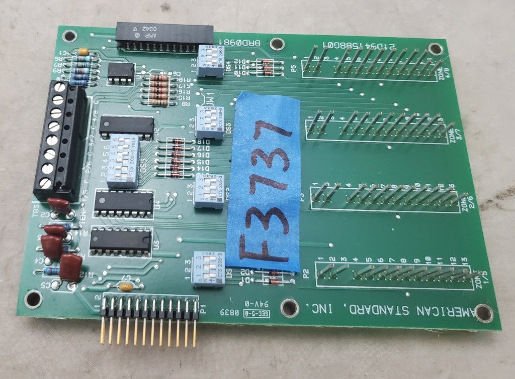Original American Standard OEM Trane 21D941588G01 Control Sister Board BRD0981