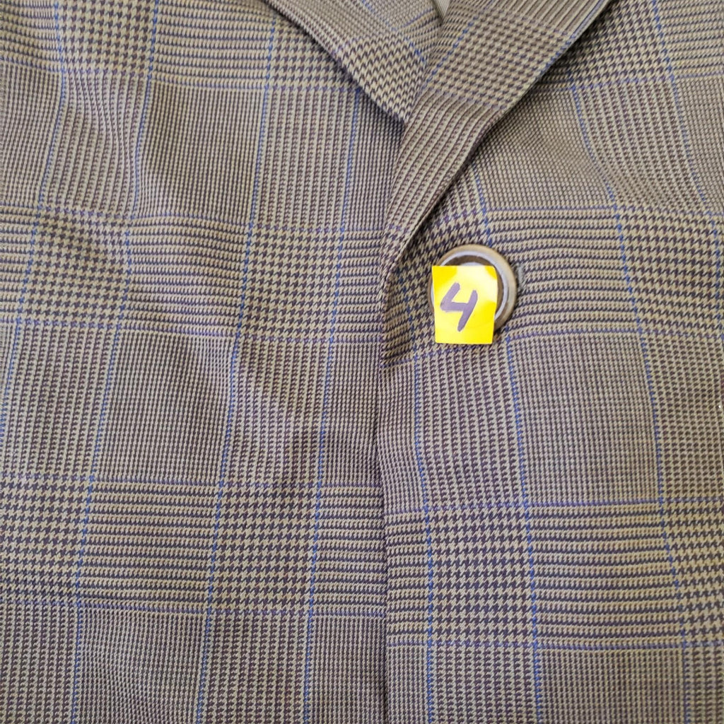 HUGO BOSS Tatlagia 100% Wool Mens Brown Blazer Suit Jacket Sport Coat 42R