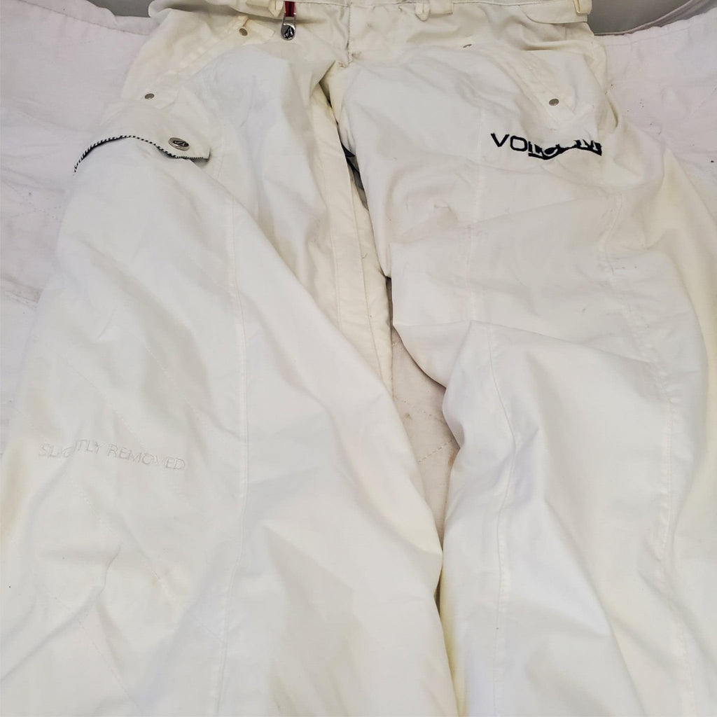 Men's Volcom Slightly Removed Size S White Fluorite Insulated Pant