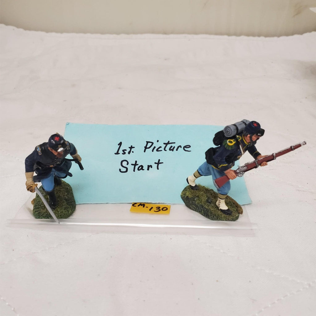 King and Country CW137 CW120 Infantryman Advancing w/Rifle & Sword CM-130