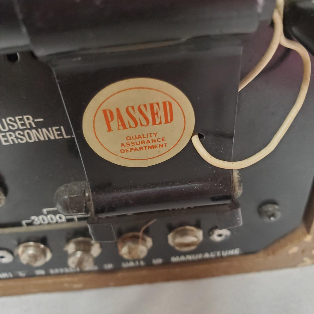 Vintage Realistic STA 64 AM FM Wood Cabinet Stereo Receiver 