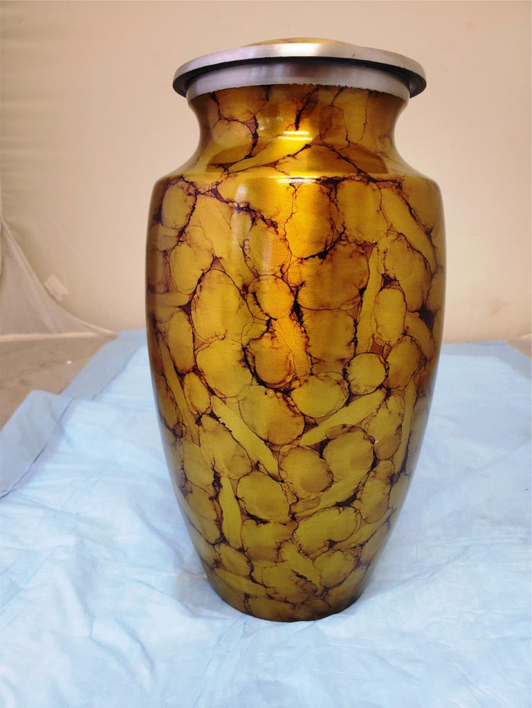 Modern Beautiful Design Handcrafted Urn for Human Ashes BAI-7678NK
