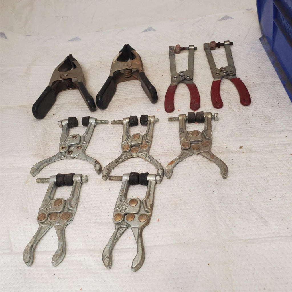 Lot of Assorted Industrial Locking Clamps & Clips LOT 34