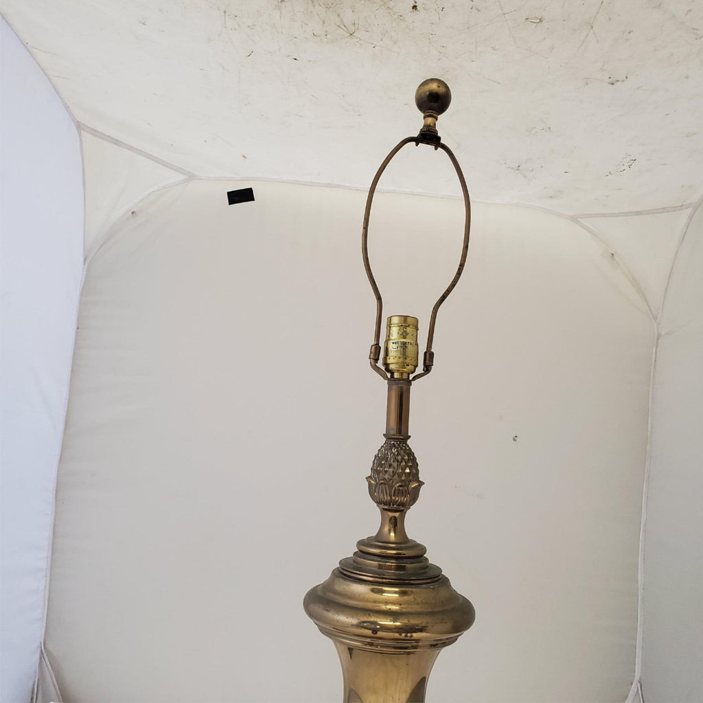 Vintage Stiffel Solid Brass Portable Table Lamp A12