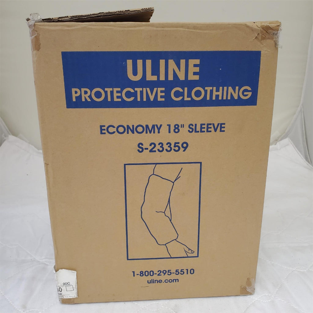 ULINE Protective Clothing Economy 18" Sleeve S-23359 Box