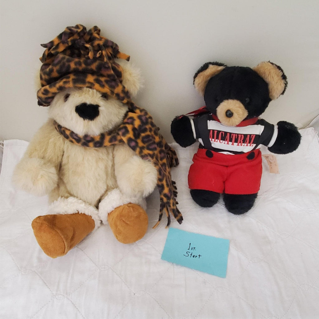 Stuffed By Me Alcatraz Warm Bear Plush Stuffed Animal - Basic Brown Bear Factory