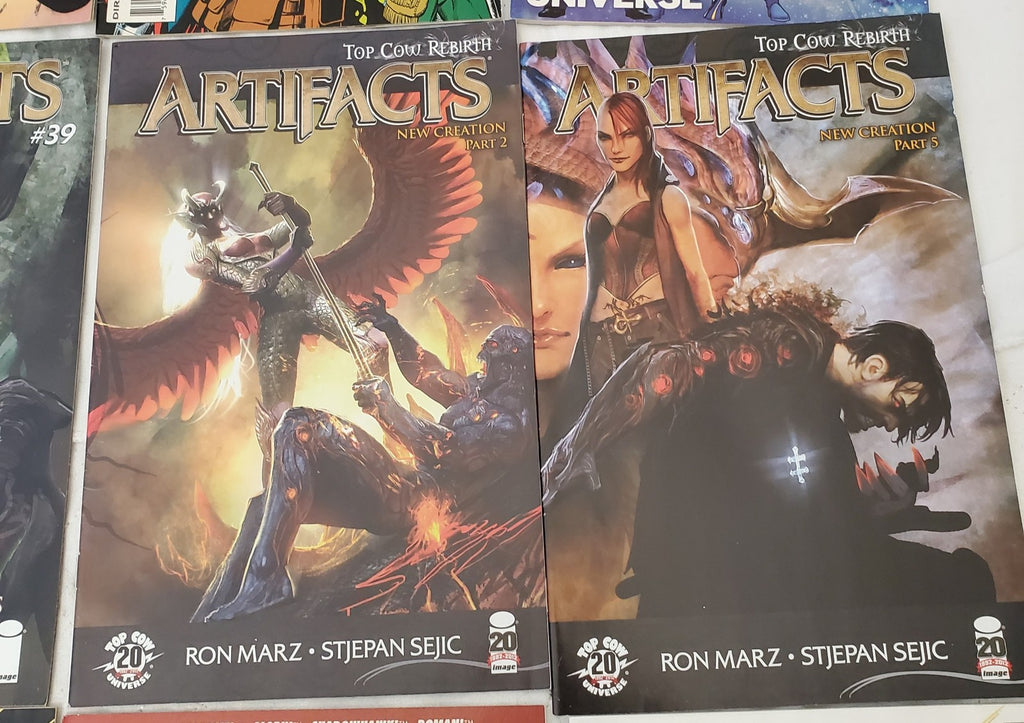 Lot of 12 Archer & Armstrong Brigade Artifacts Backlash & Marvel Comic Books #21