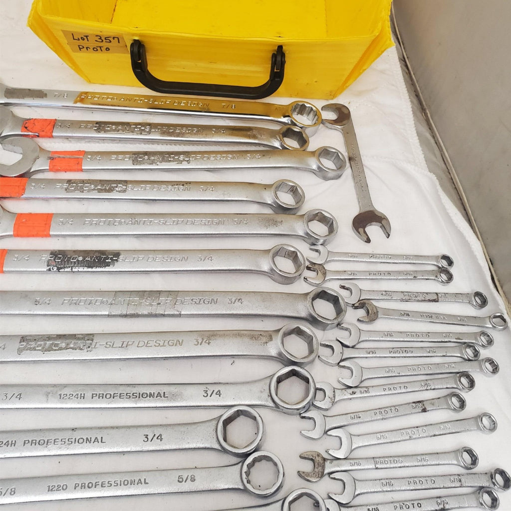 Lot of Assorted Proto Wrenches Set LOT-357