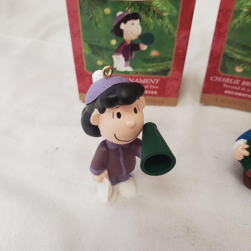 Lot of 4 Hallmark Keepsake A Snoopy Chritmas  Ornaments Set 