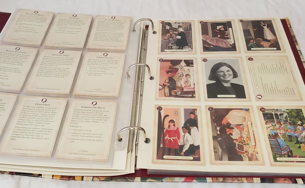 Vintage American Girls Collection Trading Album