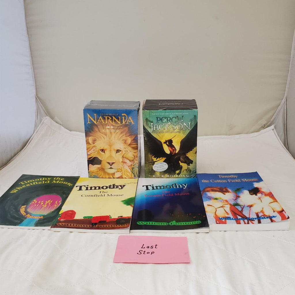 Lot of Assorted The Narnia Trivia , Percy Jackson & Timothy Series Books Set