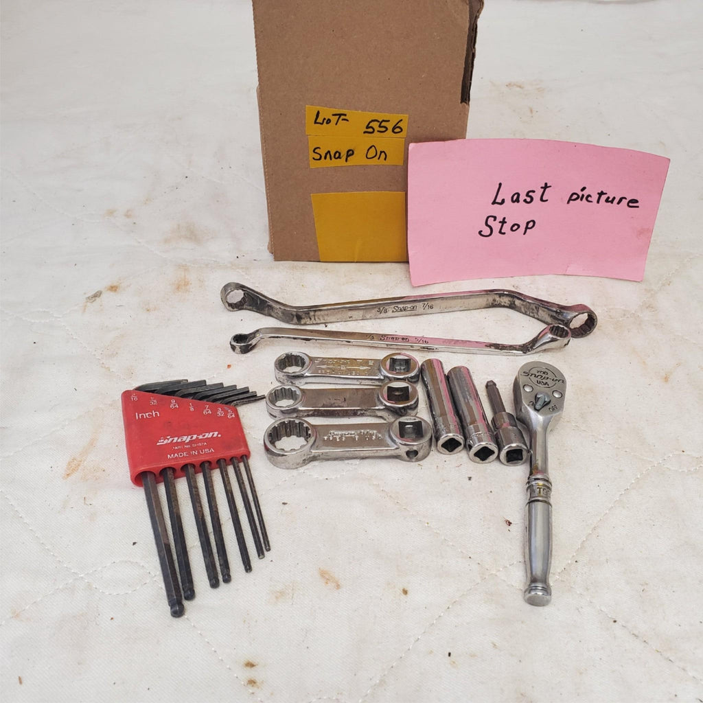 Lot of Snap-On L type Hex, Drive Sockets & other Tool LOT 556