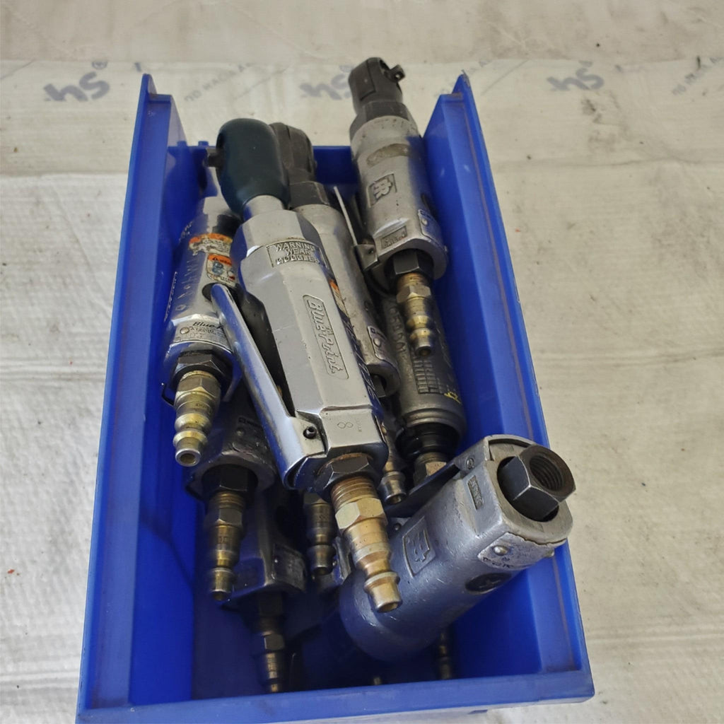 Lot ot 11 Heavy Duty Air Pneumatic Ratchet Wrench Blue Point/Ingersoll Rand #57