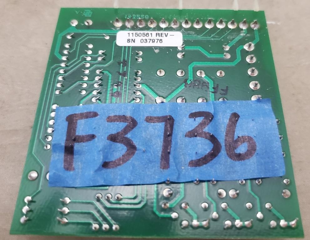 Trane Zettler Zone/Bypass Control Card Zzcardal010 21D150561G01 037976