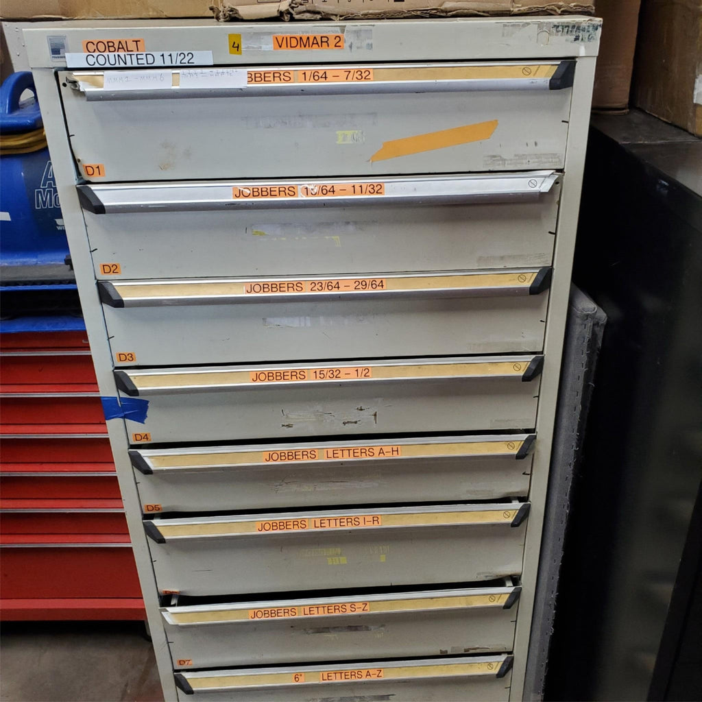 STANLEY VIDMAR 8 Drawer Tool Box Cabinet (3)