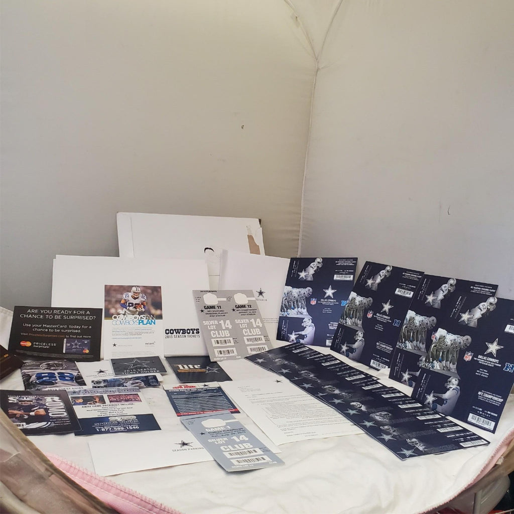 Dallas Cowboys 2015 Season Tickets Collection