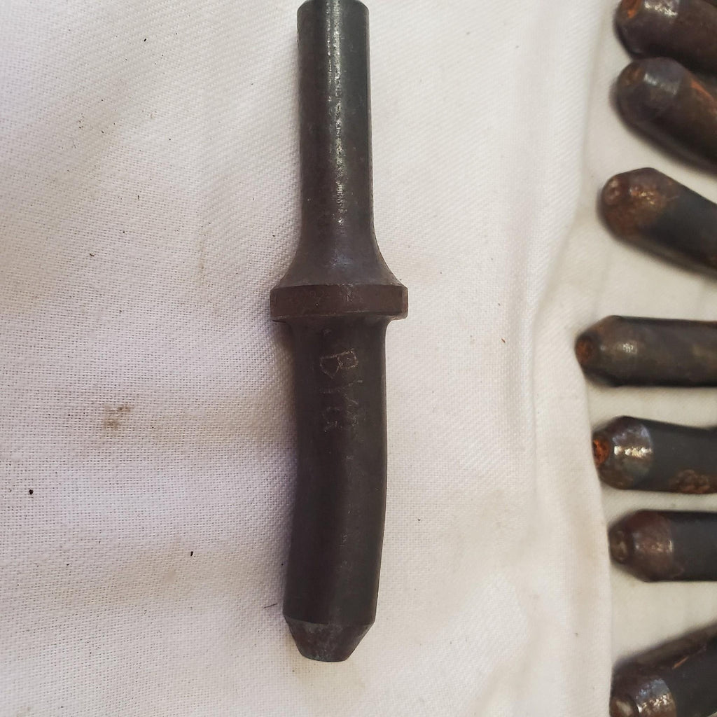 Lot of Rivet Set 5/32" & other Universal Straight for Shank Rivet Gun LOT 460