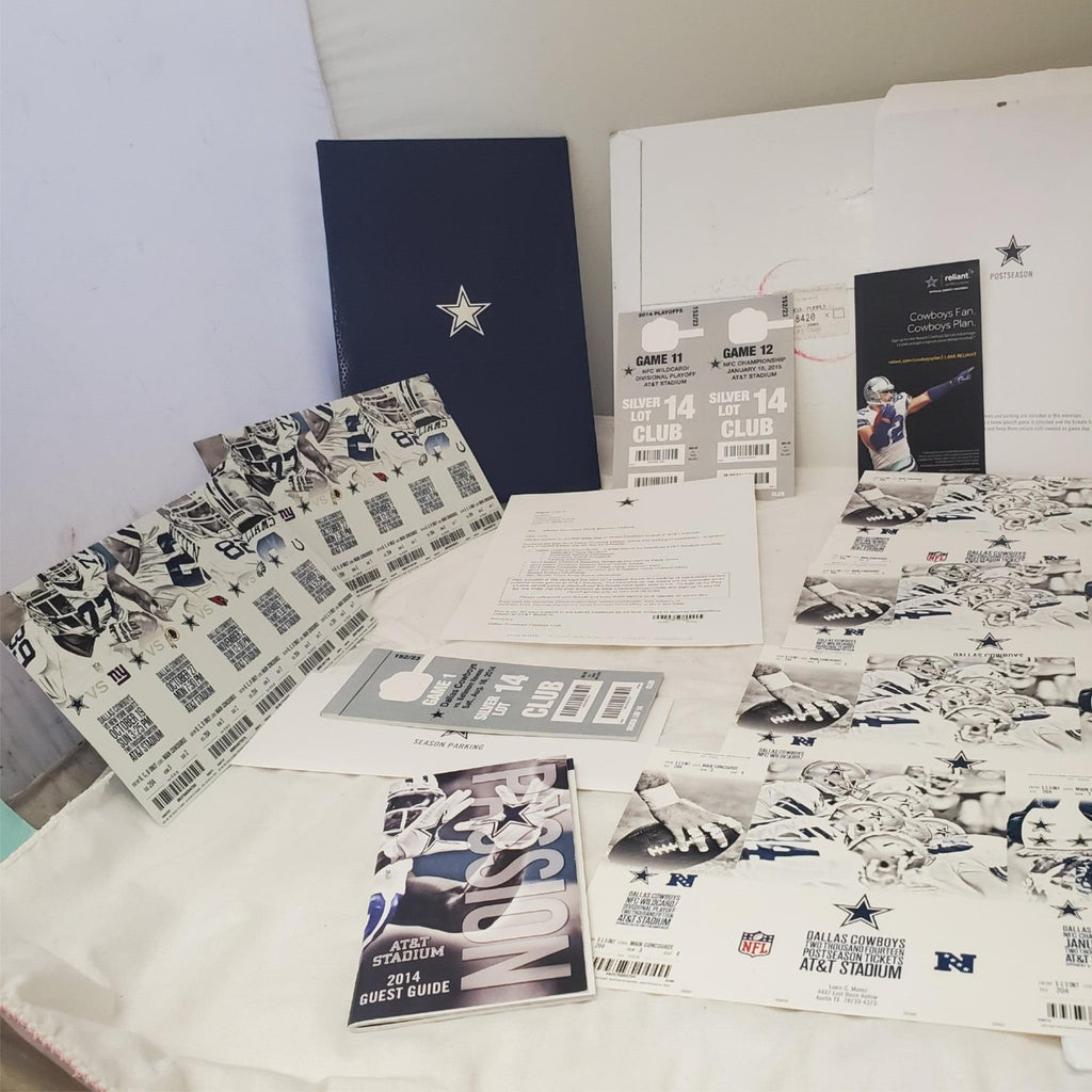 Dallas Cowboys 2014 Season Tickets Collection