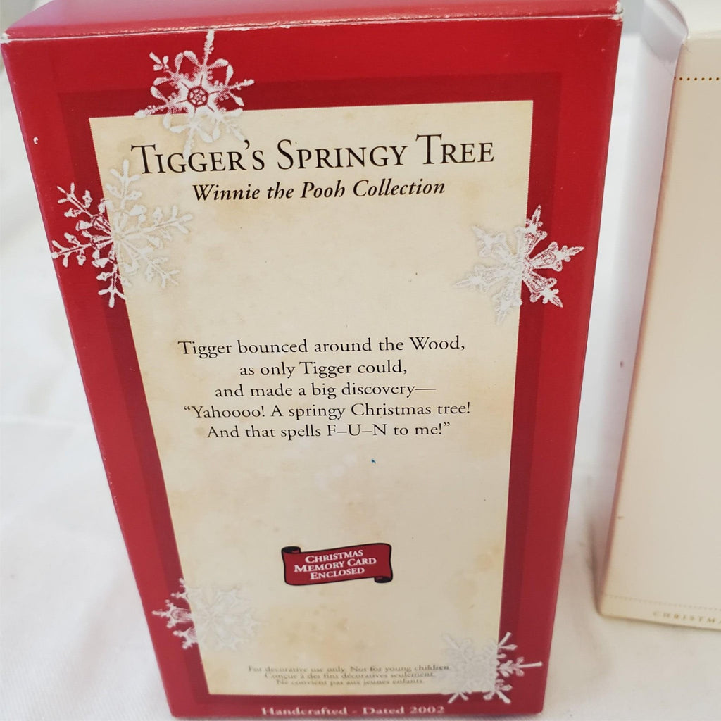 Lot of Hallmark Keepsake Tiggers Springy Tree,Clownin Around & Sisters Ornaments