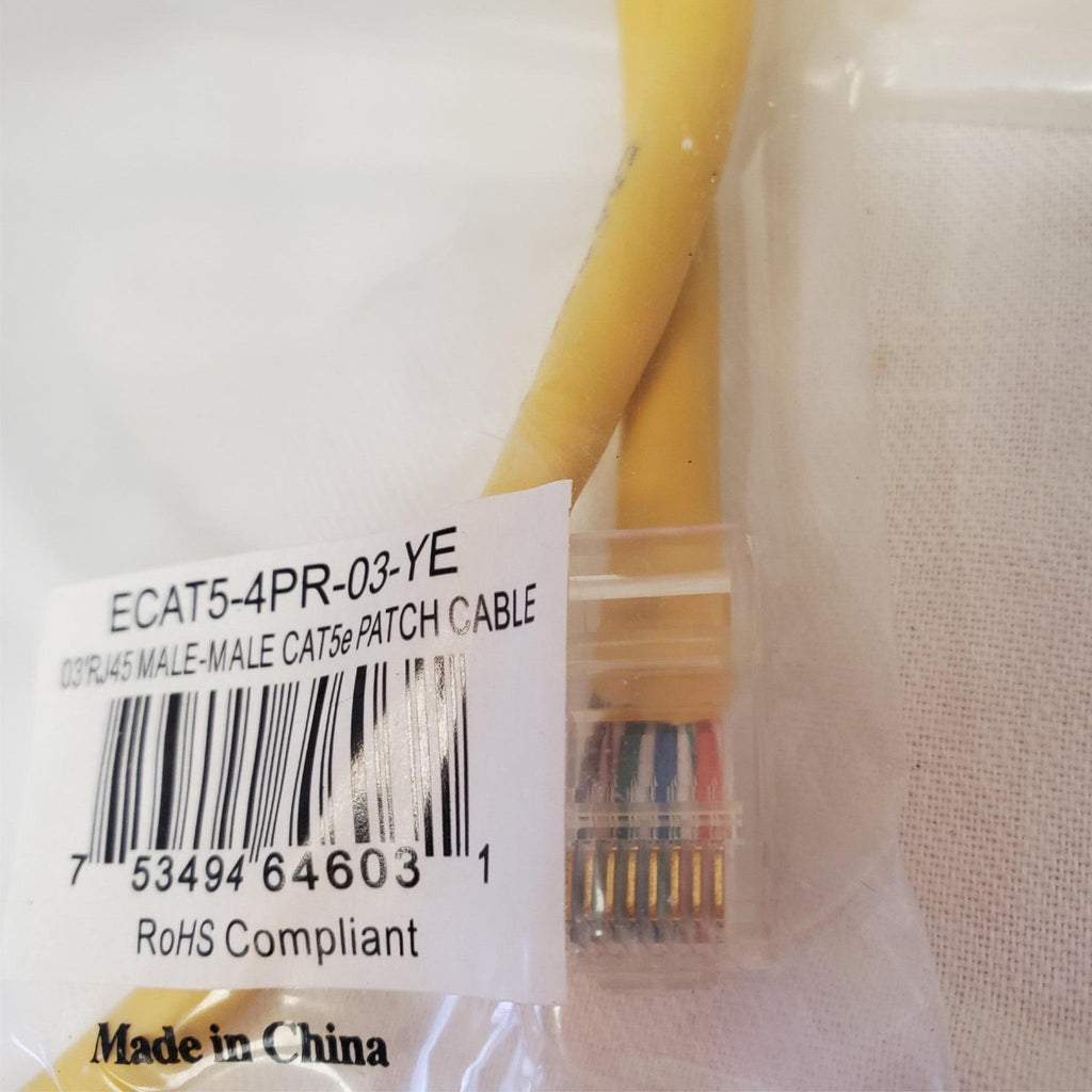 Lot of 26 CAT 5e Patch Cable, 4 Pair UTP - 24 AWG
