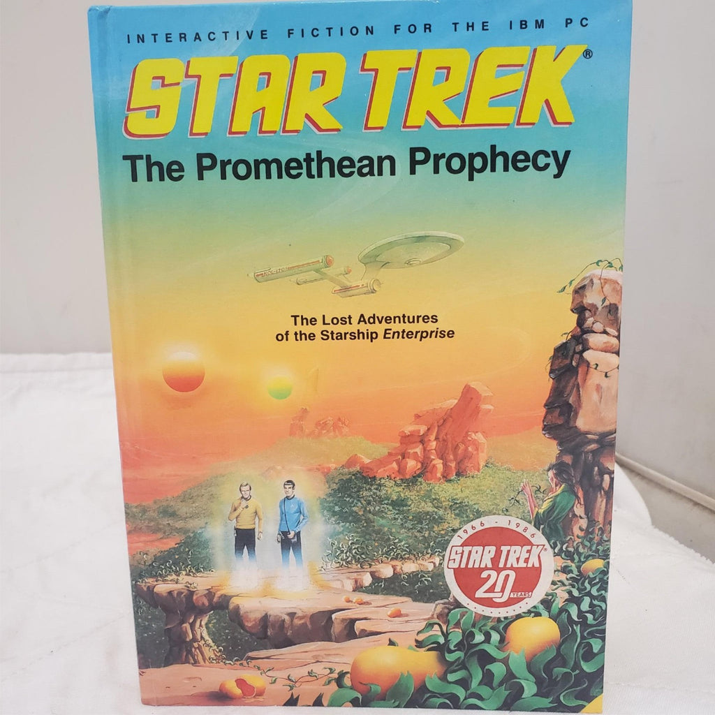 Vintage 1986 Star Trek The Promethean Prophecy IBM Pc